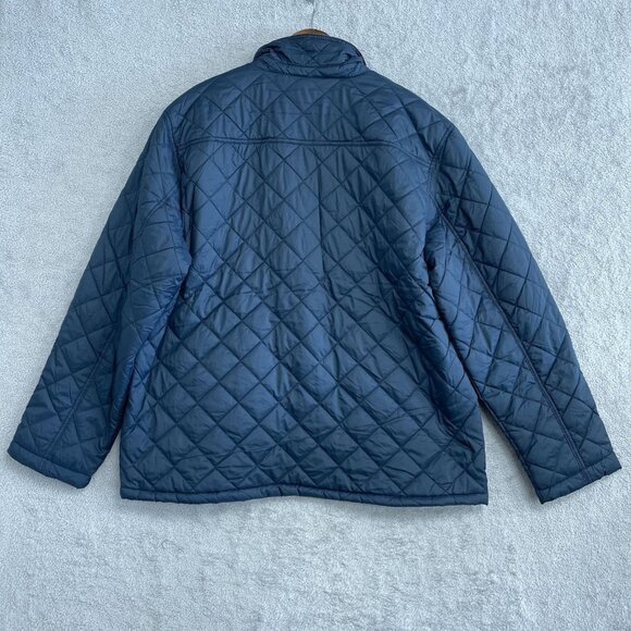 NEW Original Weatherproof Vintage Men's XXL Quilted Jacket Blue Plaid Lining - Picture 4 of 12